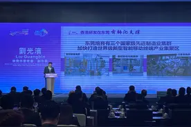 东莞市副市长刘光滨：东莞将对标广州和深圳，为香港企业提供“贴心服务”图片