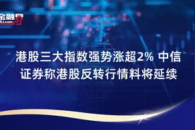 港股三大指数强势涨超2% 中信证券称港股反转行情料将延续视频封面