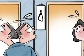 公共卫生间门口标个“男”“女”那么难吗？厕所就别整形式主义了！图片