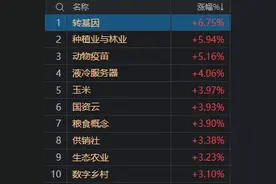 科技股回调，农业、基建板块领涨，如何理解？图片