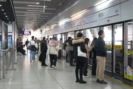 春节后首个工作日，轨交客流量怎么样？图片