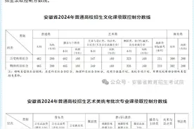 安徽高考分数线公布：本科批历史类462分、物理类465分图片