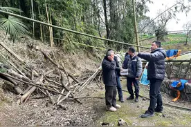 剑阁县元山镇开展地质灾害隐患排查 筑牢安全防线图片