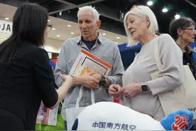 洛杉矶旅游展闭幕　中国展台人气高图片