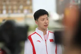 张继科祝贺马龙：伦敦-里约-东京-巴黎！男队的绝对主力&定海神针图片