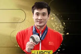 曹缘当选世界泳联2024年度最佳男子跳水运动员图片