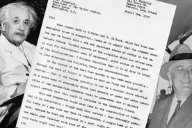 “当心核弹”！爱因斯坦1939年给罗斯福的信将被拍卖，估值至少400万美元图片