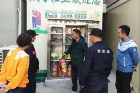 守护长者安全港湾，穗东街庙头社区开展老人安置区消防培训图片