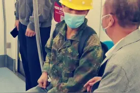 农民工连地铁都不配乘坐了吗？外地人为难外地人，上海人不背锅图片
