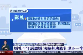 彩礼纠纷如何解决？情侣发红包是赠与还是借贷？北京法院审理多起相关案件→图片
