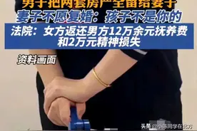 夫妻为女儿准备学区房假离婚，复婚时妻子称女儿不是男子亲生的图片