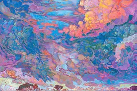 8岁学画，16岁上大学，她成了80后的一代传奇！看完作品确实厉害图片