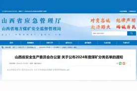 吕梁：2024年度124座煤矿分类名单出炉图片