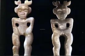商朝王族大墓出土“站桩玉人”，揭秘先秦“炼气士”修行法门图片