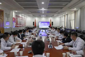医疗做基础 教学做台阶 科研做后盾 张掖市中医医院2024年度临床教学工作会议召开图片