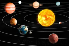 地球是一直悬浮在宇宙中的吗？想多了，其实地球一直在向下坠落图片