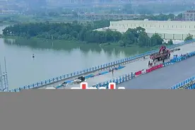 广东第二条公铁共用大桥，顺利合拢，有望今年通车，往南沙方向，不用再下高速了#航拍广东 #高速 #高铁 #桥梁 视频封面