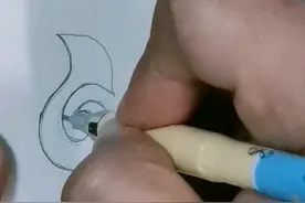 为娃自制“哪吒”“敖丙”额间印记，果冻笔妙用！视频封面