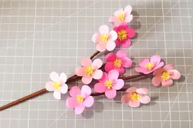 手工纸艺梅花教程，做法很简单，您也可以学会视频封面