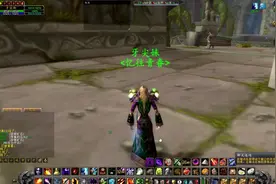 魔兽世界怀旧服：安其拉开门在即双采术士妹子厄运东行动起来