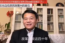 北大文化学者阎雨世界文明发展比较概论5文化自信是民族复兴基石视频封面