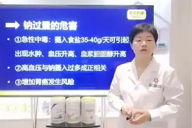 钠过量对人体的危害#湯伯课堂#直播视频剪辑视频封面