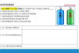做真题提分快，高中物理专题【热学理论001】秒懂气体内能知识点视频封面