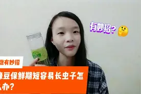 绿豆保鲜期短容易长虫子怎么办？打工妹微微教您用这妙招轻松解决