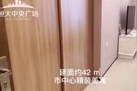 恒大中央广场精装公寓看过来～#幸福里精装修好房推荐 图片