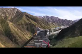 甘肃敦当高速路基边坡夯拍及三背回填振动液压夯实技术视频封面