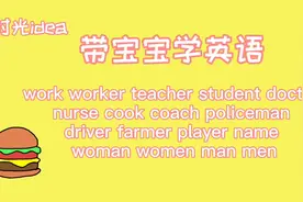 #儿童启蒙#小学生英语汇总之29 work worker teacher student视频封面