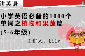 小学英语必备的1000个单词 植物和果蔬篇之 mango (5-6年级)