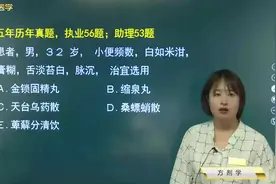 中医04方剂学04萆薢分清饮、苏合香丸、消风散、防己黄芪汤等方剂视频封面