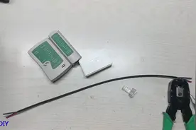监控摄像头网线水晶头的接法！记住线序1236就可以了视频封面