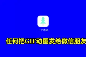 如何把GIF动图发给微信朋友，实用教程一看视频封面
