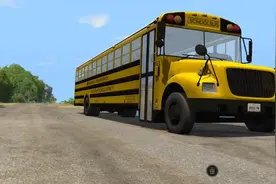 BeamNG：在美国的一个小岛上有一辆自动驾驶的校车视频封面