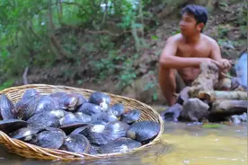 烹饪美味的河蛤-烤美味河蛤食谱视频封面