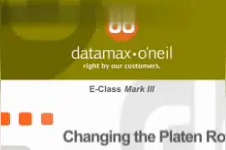 Datamax E-4203条码打印机简介及标签碳带安装教程