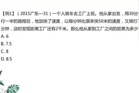 公务员行测：行程问题解题技巧和思路视频封面