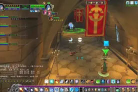 魔兽世界怀旧服：新区联盟四法师一奶如何配合血色修道院墓地副本视频封面
