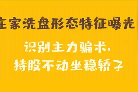 庄家洗盘形态特征曝光！识别主力骗术，持股不动坐稳轿子视频封面