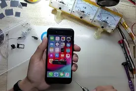 苹果7震动异常杂音，更换新震动无效，主板问题捡钱的活视频封面