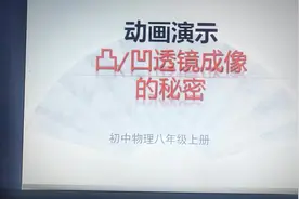 用动画展示凸透镜凹透镜成像的秘密视频封面