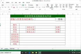 Excel VBA实现电子表格一键查询功能讲解视频封面