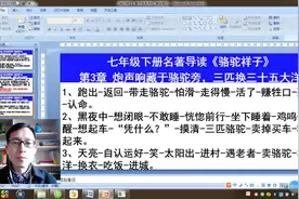 七年级下册《骆驼祥子》3：炮声响藏于骆驼旁，三匹换三十五大洋视频封面