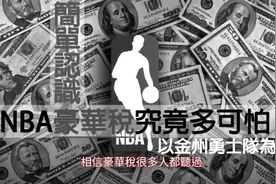 NBA奢侈税究竟多可怕，以金州勇士队为例，带您简单认识奢侈税视频封面