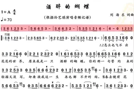 动态谱-酒醉的蝴蝶