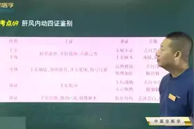 中医诊断学48肝风内动四证鉴别：肝阳化风、热极生风、血虚生风视频封面