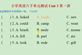 六下三单元检测01视频封面