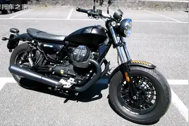 霸气美式巡航摩托古兹V9 Bobber启动声浪，横置V缸的声浪太好听了视频封面